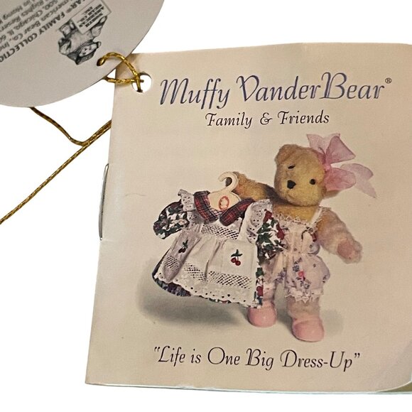 Muffy VanderBear 1997 Limited Edition Teddy Bear In Victorian Outfit - Picture 6 of 6